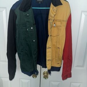 PacSun Men's Multicolor Work Trucker Jacket